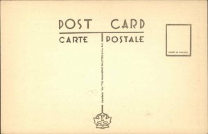 St Peter's Nova Scotia NS River Bourgeoise Vintage Postcard