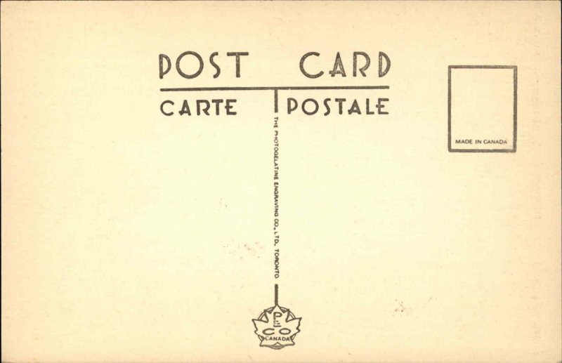 St Peter's Nova Scotia NS River Bourgeoise Vintage Postcard