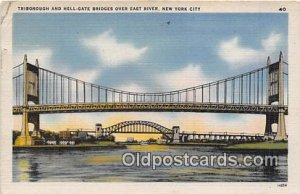 Triborough Bridge New York City, USA 1946 Missing Stamp 