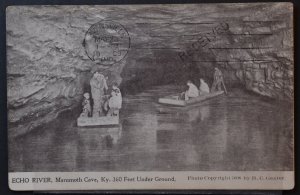 Mammoth Cave, KY - Echo River - 1909