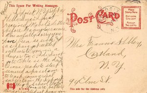 Dinner Time Deposit, New York, USA Postal Used Unknown, Missing Stamp 