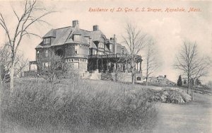 Residence of Lt. Gov. E.S. Draper in Hopedale, Massachusetts
