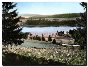 Postcard Old Franche Comte Doubs Malbuisson L'Entree Picturesque Lake Saint P...