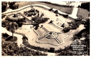 Pacific Palisades, California - Bernheimer Oriental Gardens - RPPC - 1925-1942