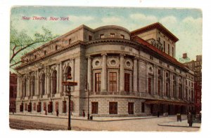 NY - New York City. New Theatre at 62nd & Central Park