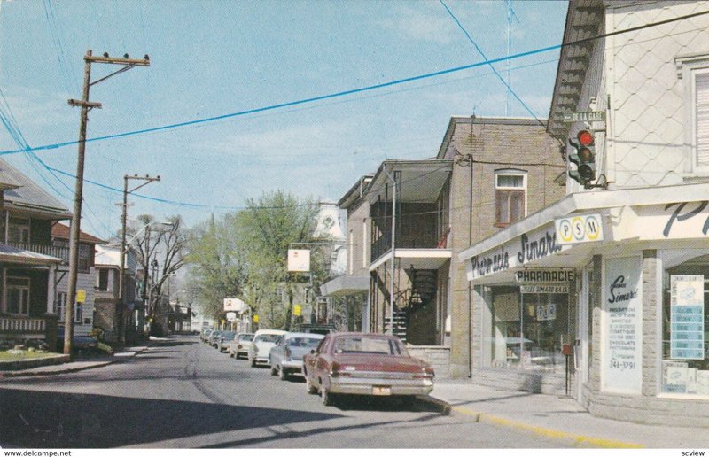 MONTMAGNY , Quebec , Canada , 60-70s ; La rue St-Thomas