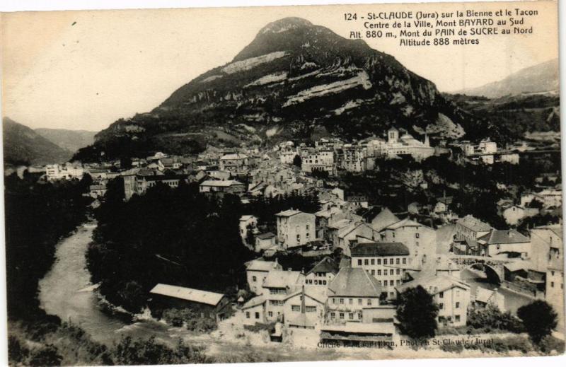 CPA St-CLAUDE - Sur la Bienne et le Tacon (211715)