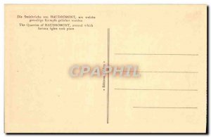 Old Postcard Les Carrieres d & # 39Haudromont Army