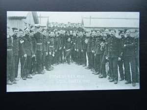 Old Kent MILITARY 1905 2nd KENT R.G.A. VOL RGT c1980s REPRODUCTION Postcard