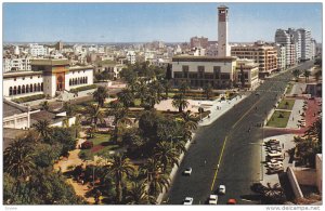 CASABLANCA , Morocco , Hassan II Allee , 50-60s