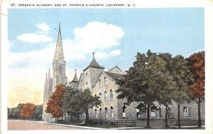 St Joseph's Academy & St Patrick's Church Lockport, New York  