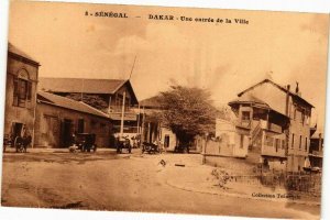 CPA AK Senegal-Dakar-Une entrée de la Ville (235740)