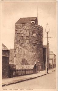 GREAT YARMOUTH NORFOLK UK SOUTH EAST TOWER~TUCK PHOTOGRAVURE POSTCARD