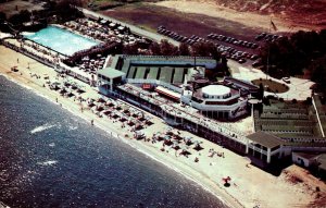 New York Rye Manursing Island Aerial View Of Westchester Country Club Beach