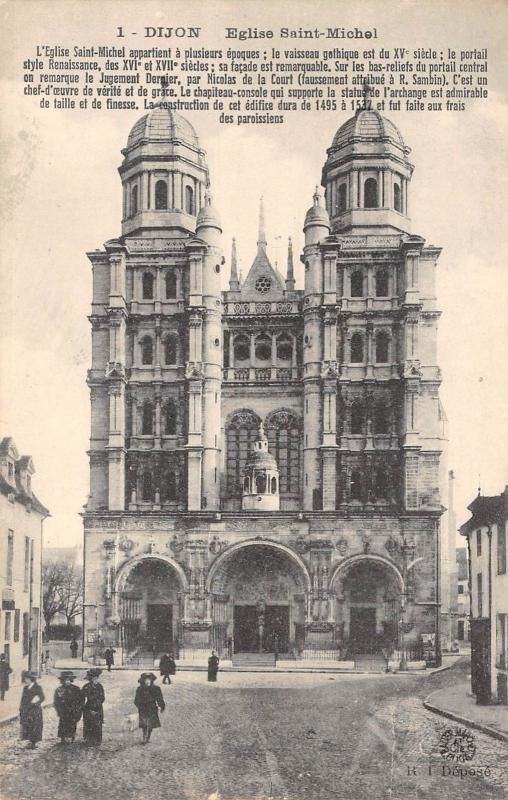 BR73175 dijon eglise saint michel   france