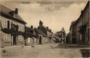 CPA LONGPONT - Grande rue du village (191308)