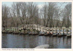 Canada Floating Bridge Kejimkujik National Park Nova Scotia