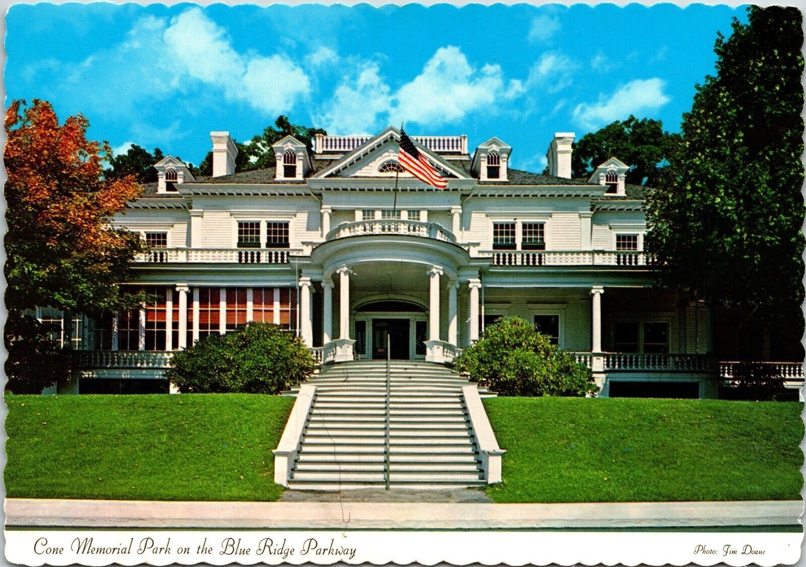 Manor House Memorial Park Blowing Rock North Carolina Landscape Chrome