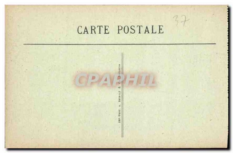 Postcard Old Tours Cathedrale and Cirque