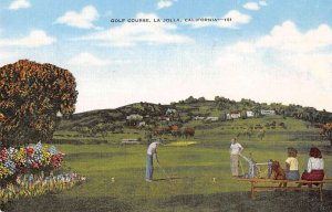 La Jolla California Golf Course Vintage Postcard AA44017