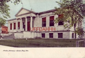 1907 PUBLIC LIBRARY, GREEN BAY, WI