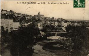 CPA E. S. BOULOGNE-sur-MER La Ville vue du Casino (406225)