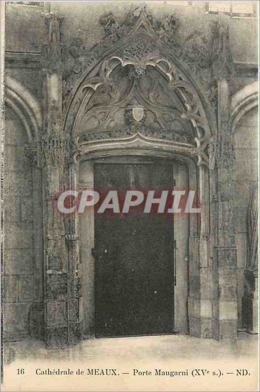 Old Postcard Cathedral of Meaux door Maugarni