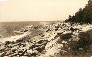 1940s Real Photo PC; Pemaquid Point, Bristol, Lincoln County ME 1001 E.Illust.Co