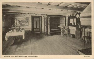 CPA AK Halsingland - Skanzen - Interior fran Bollnasstugan SWEDEN (1118844)