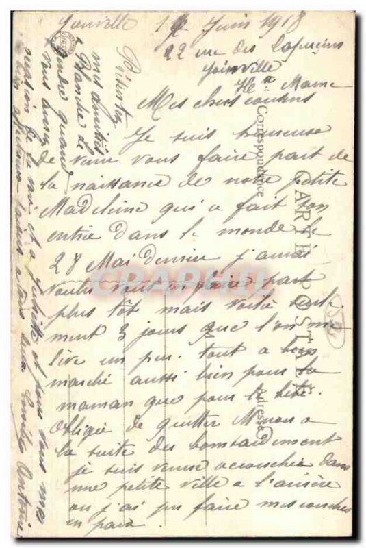 Old Postcard Joinville general view