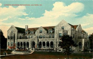 Vintage Postcard Lutheran Deaconess Motherhouse Baltimore MD