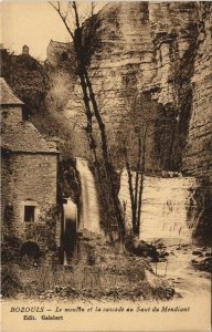 CPA BOZOULS - Le moulin et la cascade au Saut du Mendiant (133191)