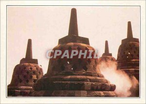 Postcard Modern Java Indonesia Temple of Borobudur