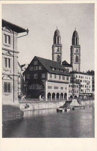 Schweiz Zurich Haus Zum Rueden Gaststaette am Limmatquai