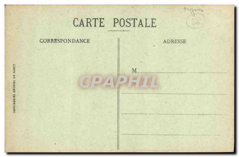 Old Postcard Sainte Anne D Auray The Altar Master and Organs