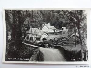 Vintage RPPC - Buckland in the Moor - Nr Ashburton