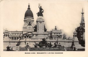 Lot 95 buenos aires monumento a los dos congresos argentina real photo