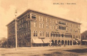 Selma Alabama Hotel Albert Vintage Postcard AA23977