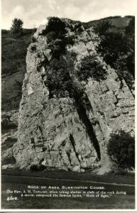 UK - England, North Somerset, Burrington Combe. Rock of Ages  *RPPC