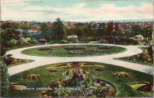 The Domain Gardens Auckland NZ New Zealand UNUSED Postcard E51