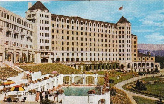 Canada Chateau Lake Louise & Swimming Pool Lake Louise Alberta