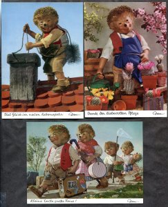 dc2202 - Adventures of MECKI Lot of (12) Different Postcards