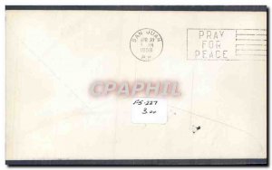 Letter US 1st Baltimore flight to San Juan April 29, 1958