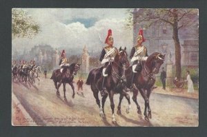 Ca 1910 PPC London The Royal Horse Guards A Tuck Card Mint