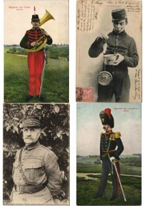 MILITARY SOLDIERS RUINS 2000 Vintage Postcards Mostly WWI Pre-1940 (L3335) 