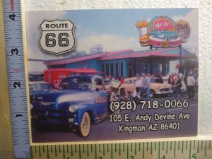 Postcard Mr. D's on Route 66 - Kingman, Arizona