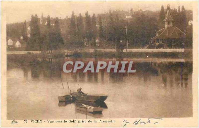 Postcard Old Vichy Golf View to the management of Fishing Bridge