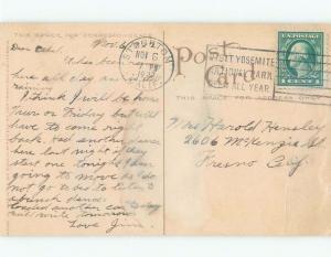 Divided-Back BANK BUILDING Stockton California CA E5087