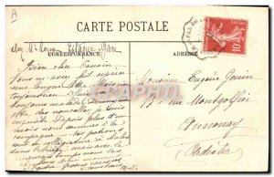 Old Postcard Boat Marseille The departure of & # 39un mail