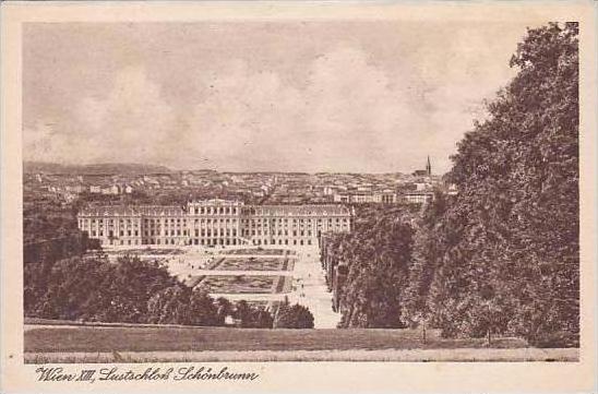 Austria Vienna Wien Lustschloss Schoenbrun